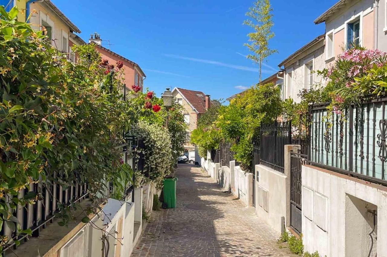 Charming Townhouse With Garden In The City Of Love Paris Exterior photo